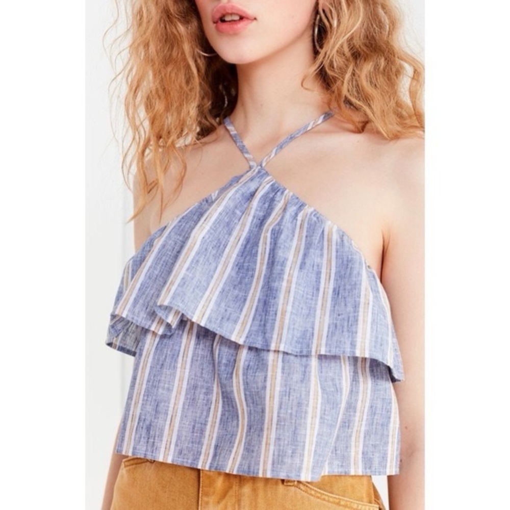 Urban Outfitters | Striped Crop Top
